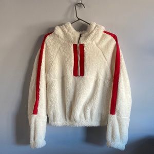 Nordstrom BP Fleece Half Hip Hoodie